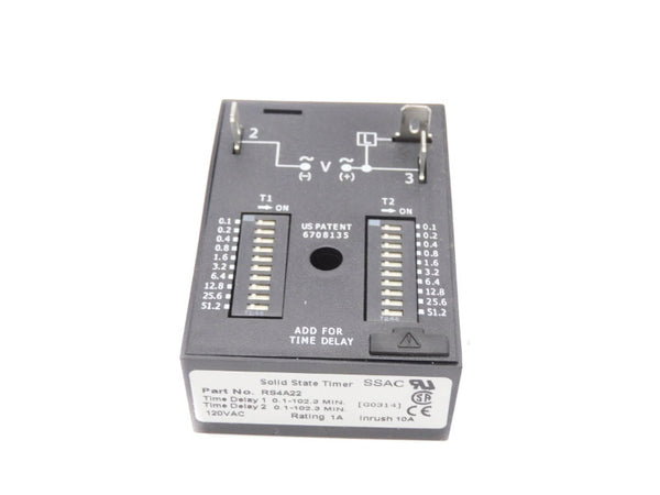 SSAC RS4A22 120VAC 10A 0.1-102.3M UNMP
