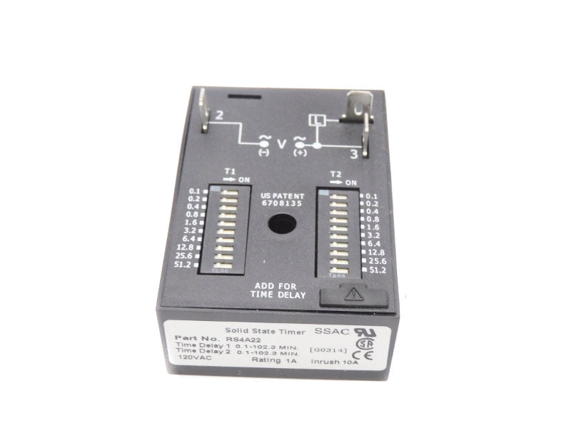 SSAC RS4A22 120VAC 10A 0.1-102.3M UNMP