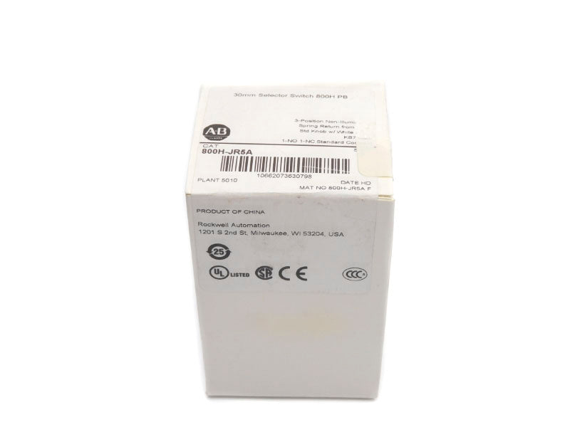 ALLEN BRADLEY 800H-JR5A SER. F NSFS