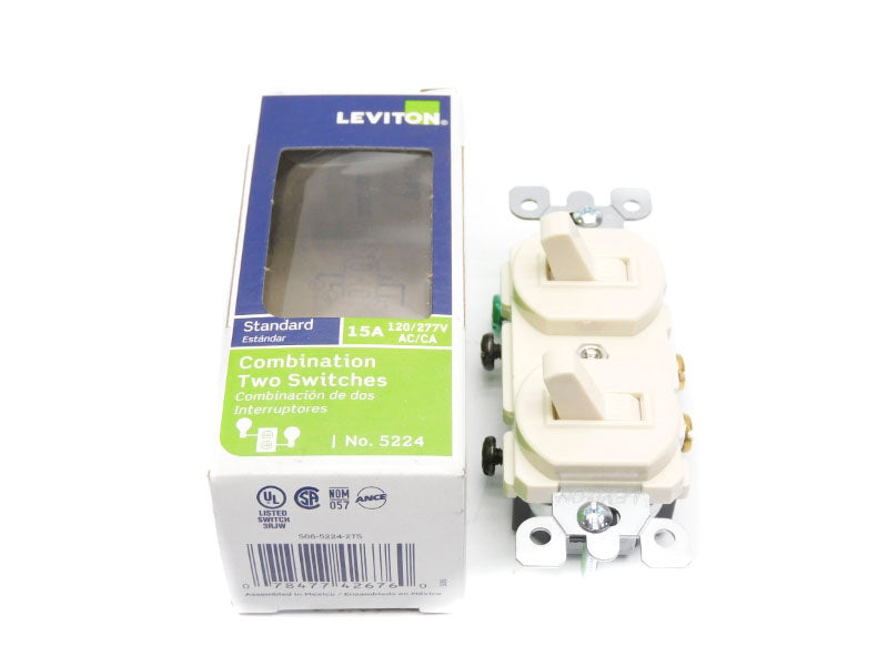 LEVITON 5224 120/277VAC 15A NSMP