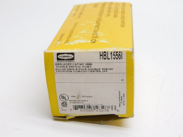 HUBBELL HBL1556I 277VAC 15A NSMP