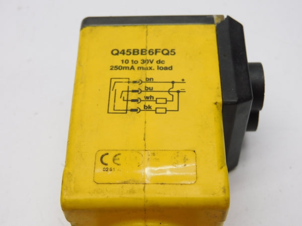 BANNER ENGINEERING Q45BB6FQ5 10-30VDC UNMP