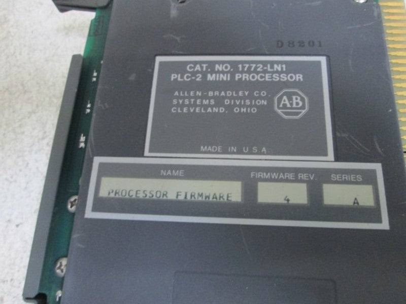 INDUSTRIAL SPARE PART MINI PROCESSOR 1772-LN1 SER. A  UNMP