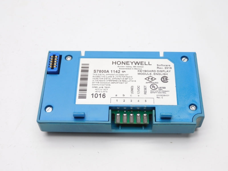 HONEYWELL S7800A1142 12VDC (NO CONNECTOR) UNMP