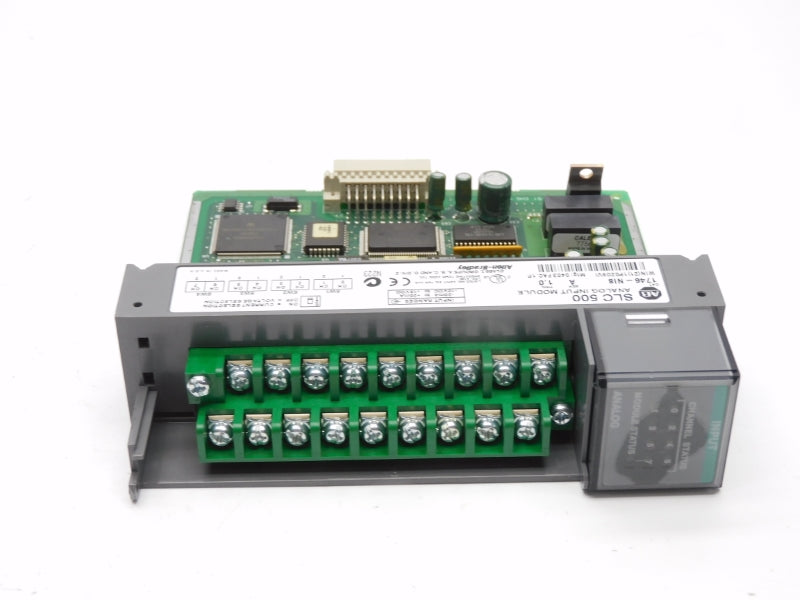 ALLEN BRADLEY 1746-NI8 SER. A -/+10VDC F/W 1.0 (NO DOOR) UNMP