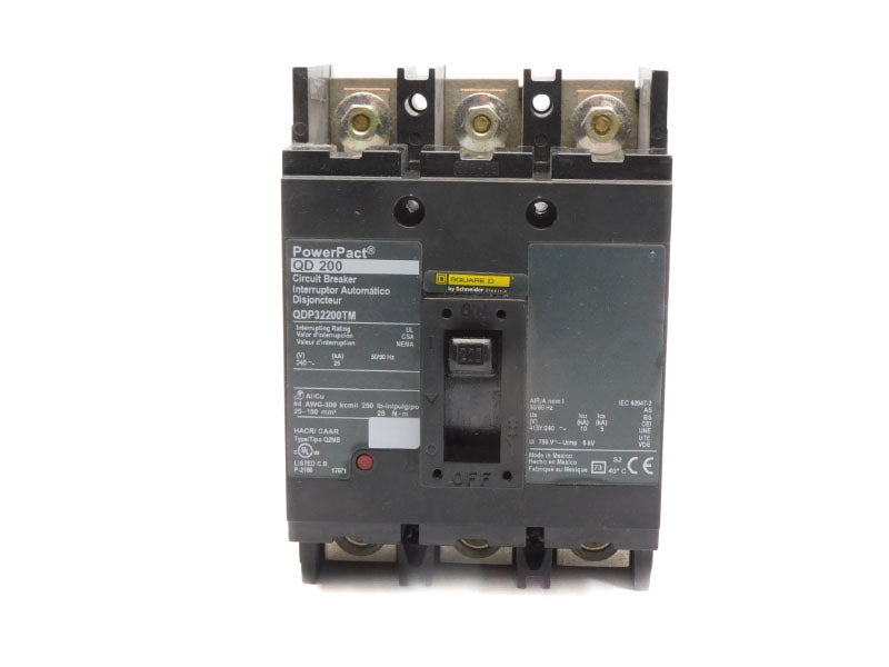 SQUARE D QDP32200TM 240V 200A UNMP