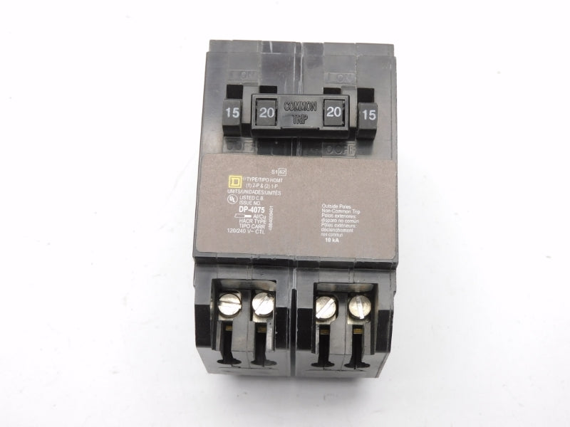 SQUARE D HOMT1515220 120/240V 15-20A NSNP