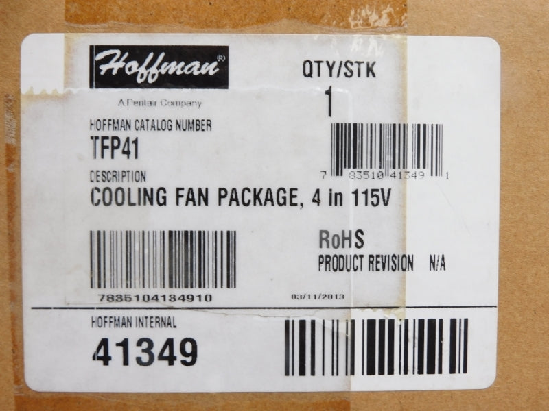 HOFFMAN TFP41 115VAC .21A NSMP