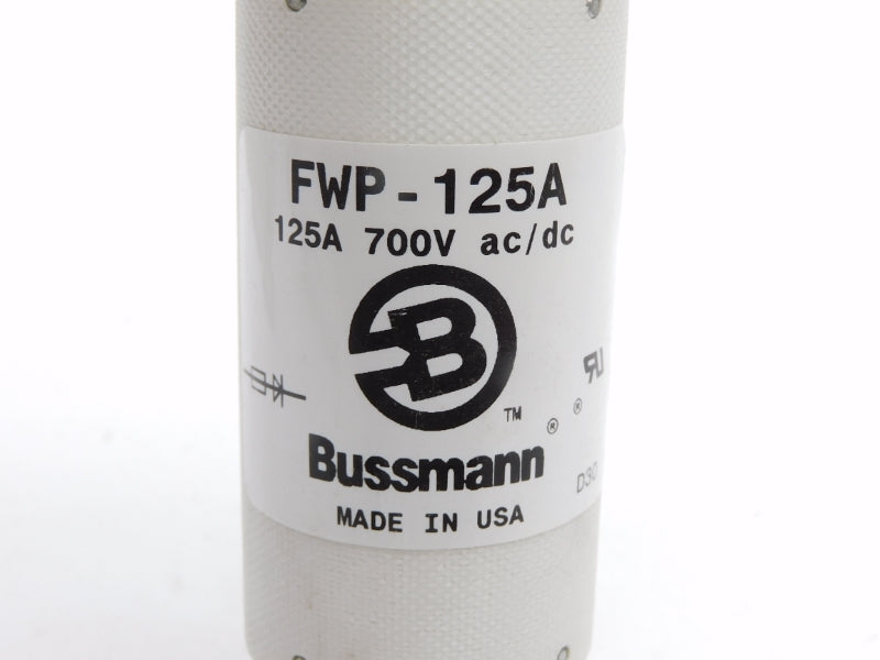 BUSSMAN FWP-125A 700VAC/DC 125A (WH/WH) NSMP