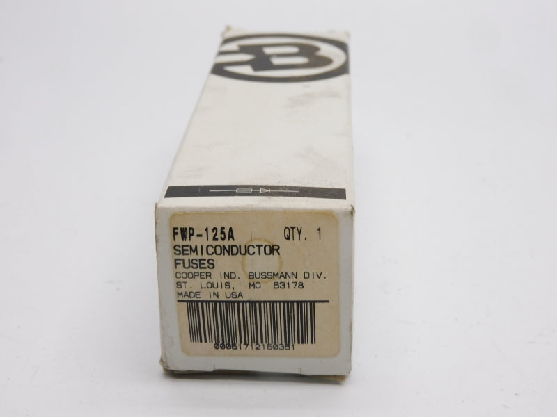 BUSSMAN FWP-125A 700VAC/DC 125A (WH/WH) NSMP