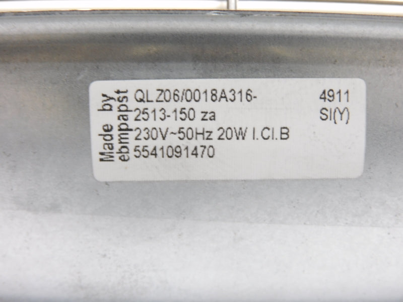 FAN QLZ06/0018A316-2513-150ZA 5541091470 230V NSNP