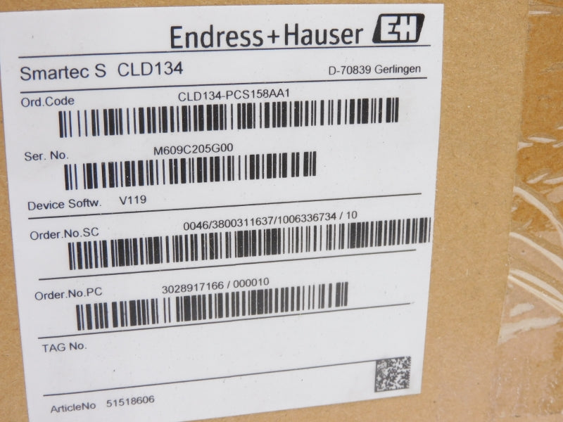 ENDRESS+HAUSER CLD134-PCS158AA1 24VAC/DC NSMP