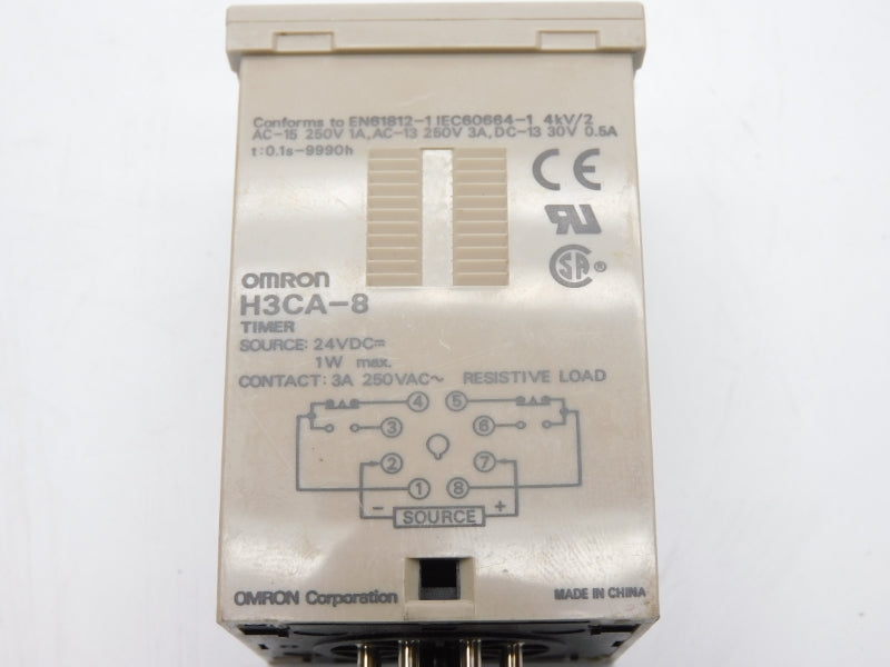 OMRON H3CA-8 24VDC 3A 0.1S-990H NSNP