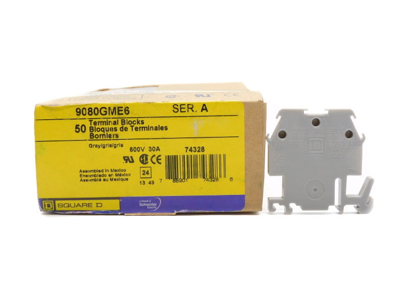 SQUARE D 9080GME6 SER. A 600V 30A (PKG OF 50) NSMP