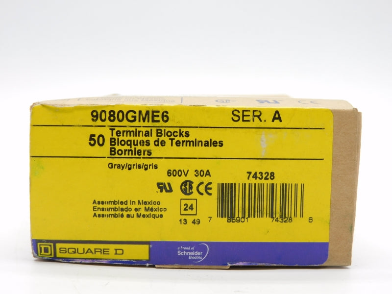 SQUARE D 9080GME6 SER. A 600V 30A (PKG OF 50) NSMP
