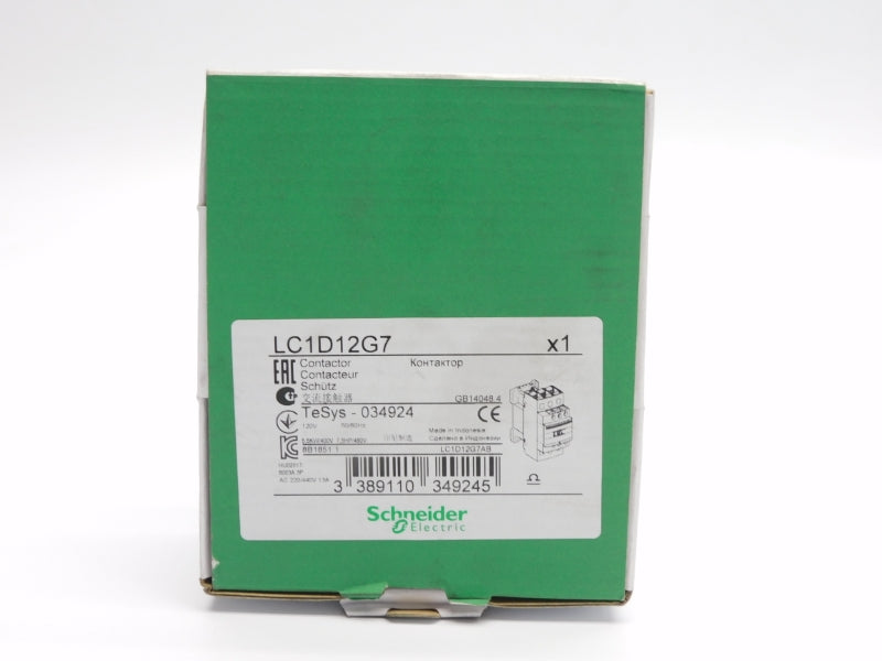 SCHNEIDER ELECTRIC LC1D12G7 120V 25A NSMP