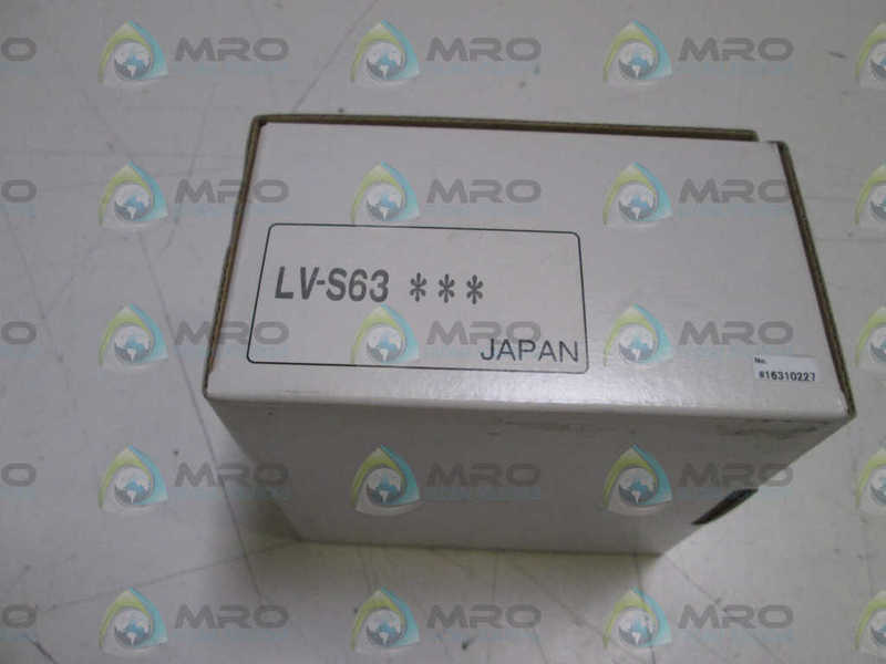 KEYENCE SENSOR LASER LV-S63 NSMP