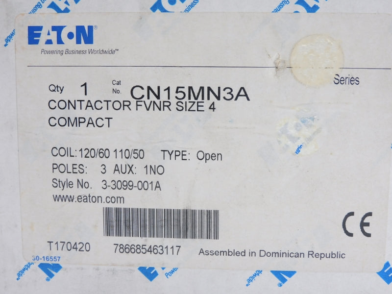 EATON CN15MN3A 110/120V 135A NSMP