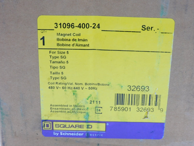 SQUARE D 31096-400-24 440/480V NSFS