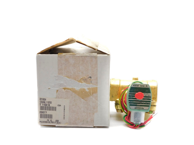 ASCO 8210G4 110/120V 5-150PSI 1" NSMP