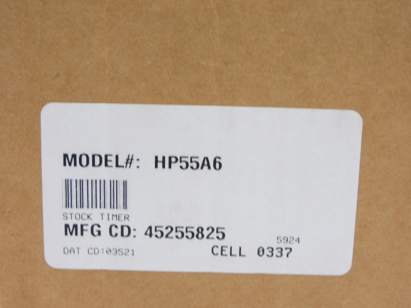EAGLE SIGNAL HP55A6 120/240VAC 10/5A 30M NSMP