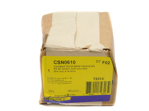 SQUARE D CSN0610 SER. F02 NSFS