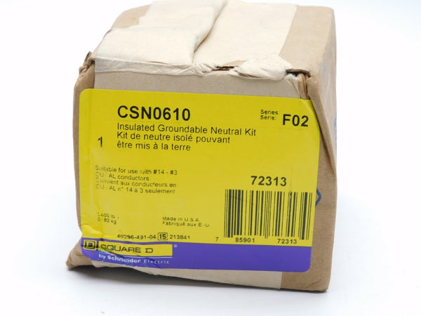 SQUARE D CSN0610 SER. F02 NSFS