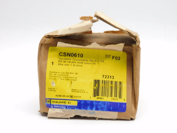 SQUARE D CSN0610 SER. F02 NSMP
