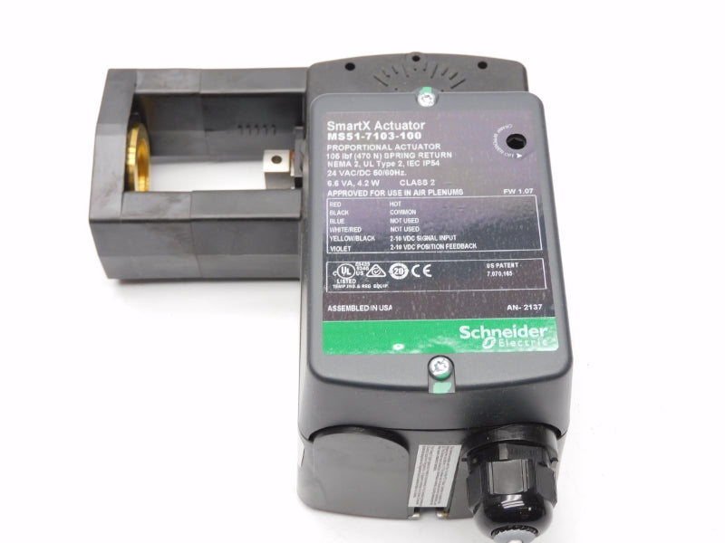 SCHNEIDER ELECTRIC MS51-7103-100 F/W 1.07 24VAC/DC NSMP