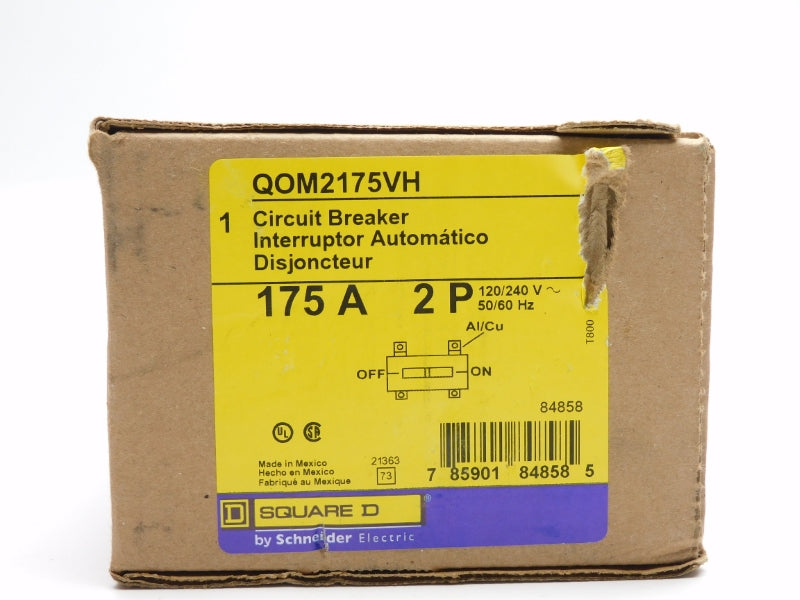 SQUARE D QOM2175VH 120/240V 175A NSFS