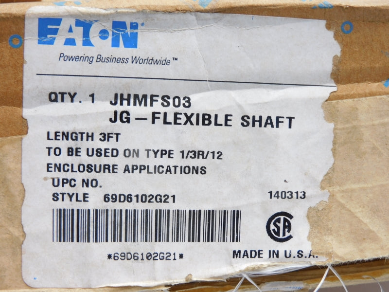 EATON JHMFS03 3' NSMP