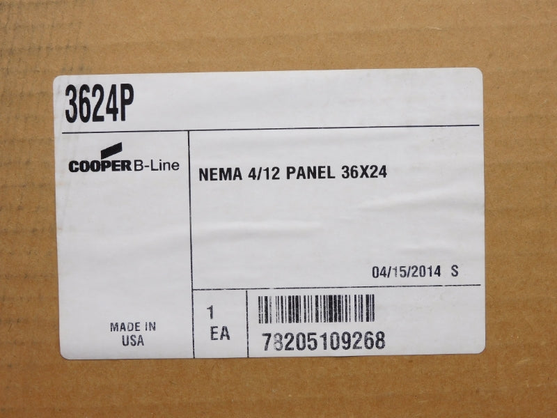 COOPER 3624P 36X24 NSFS