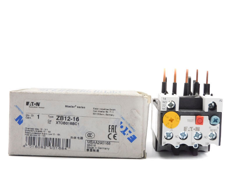 EATON XTOB016BC1 ZB12-16 690V 12-16A NSMP