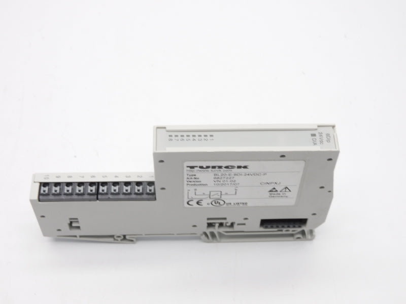 TURCK BL20-E-8DI-24VDC-P 6827227 24VDC NSMP
