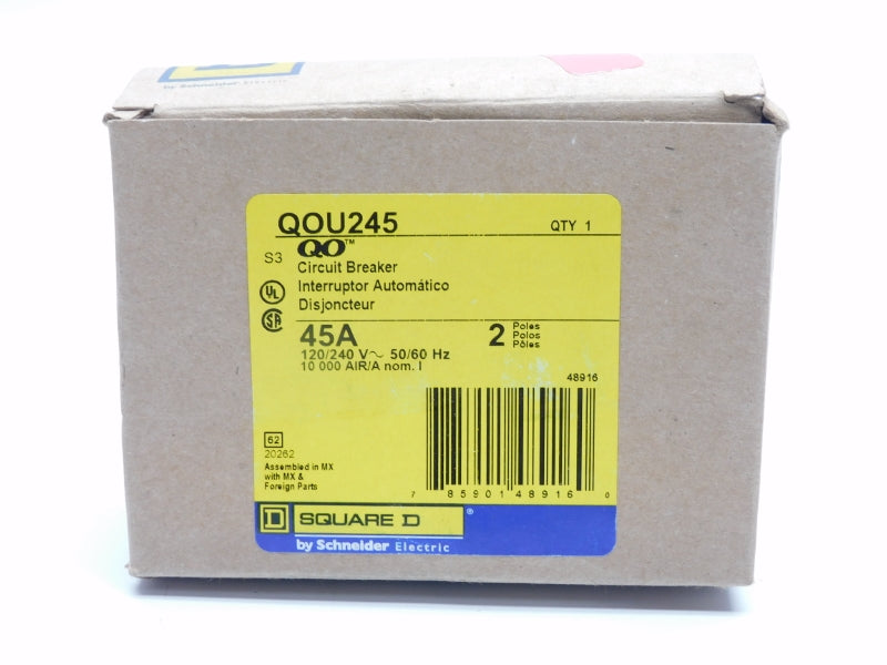 SQUARE D QOU245 120/240V 45A NSMP