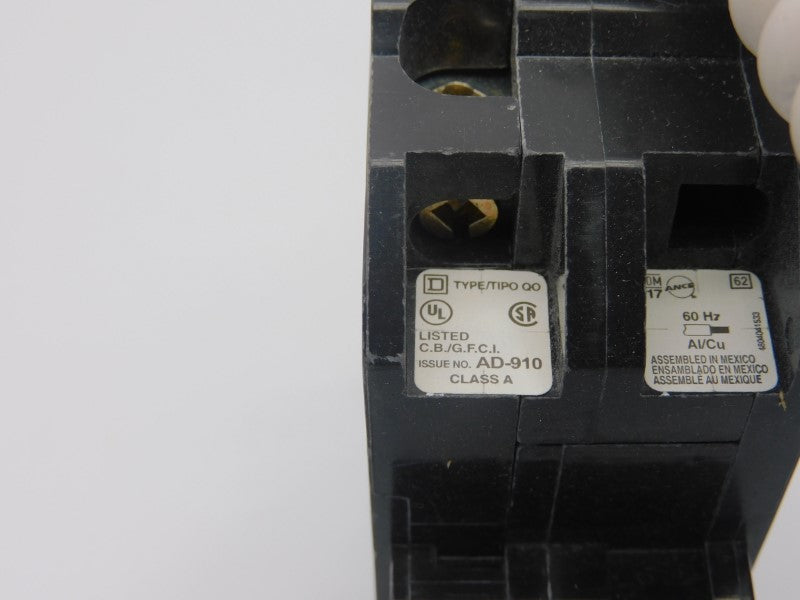 SQUARE D QO235GFI 120/240V 35A NSMP
