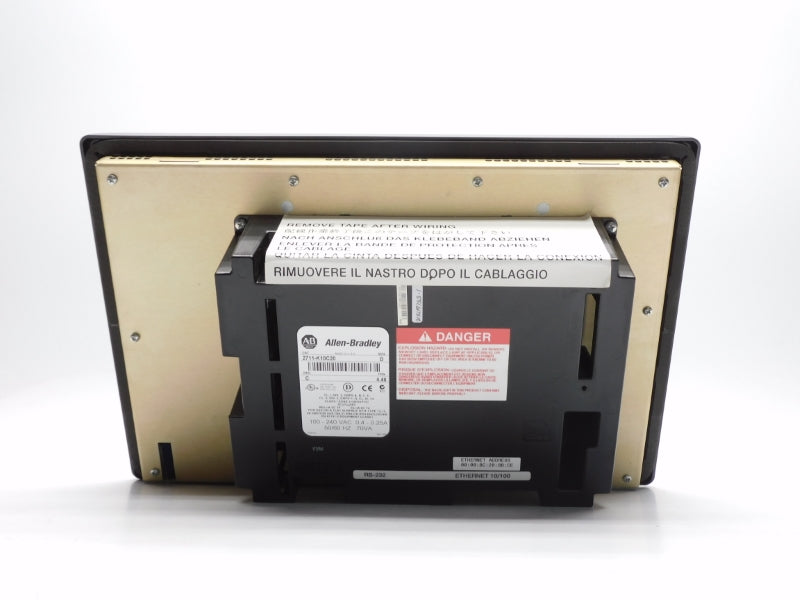 ALLEN BRADLEY 2711-K10C20 SER. D F/W 4.48 100-240VAC 0.4-0.25A REMAN