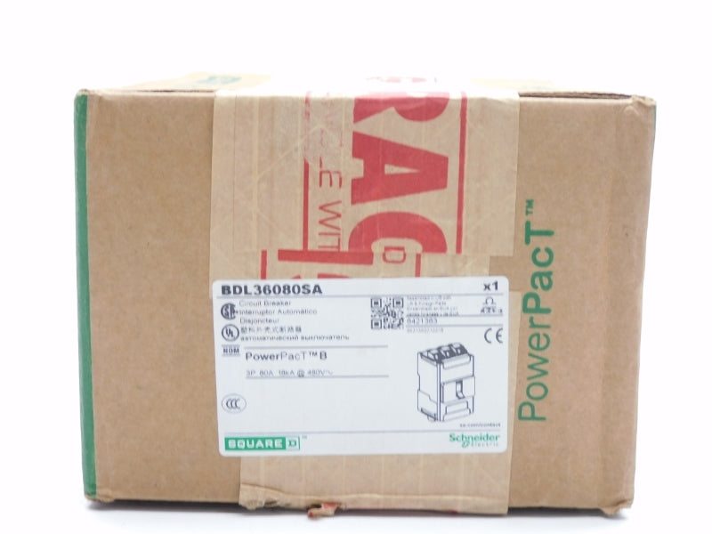 SQUARE D BDL36080SA 480V 80A NSFS