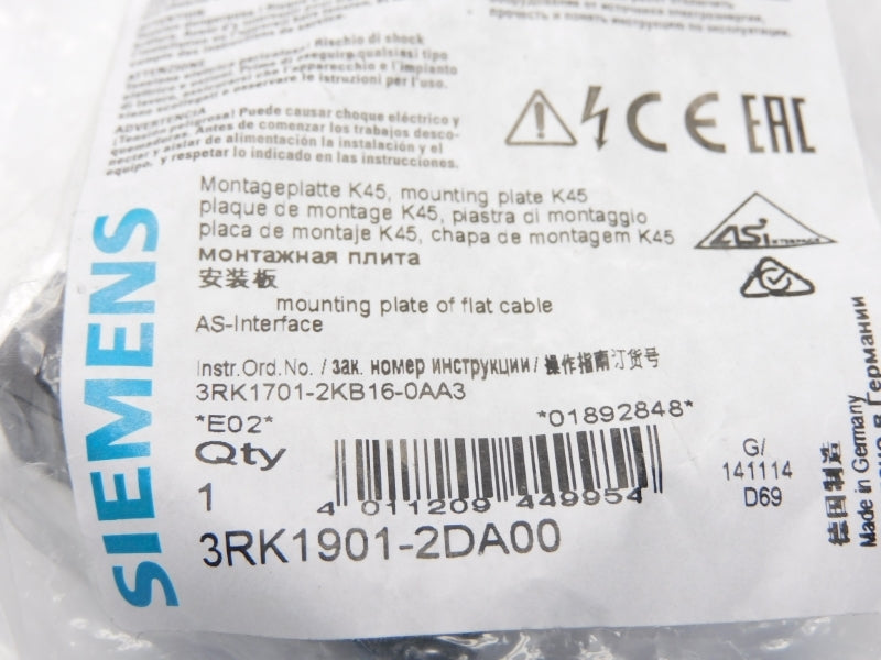 SIEMENS 3RK1901-2DA00 NSMP