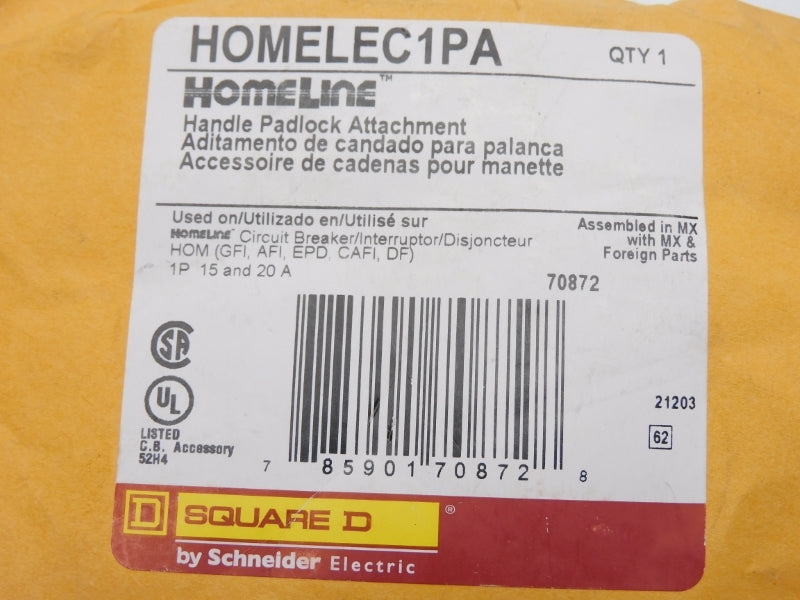 SQUARE D HOMELEC1PA NSMP