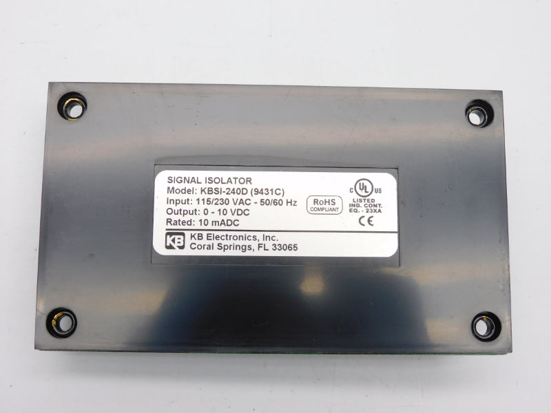 KB ELECTRONICS KBSI-240D 9431C 115/230VAC NSMP