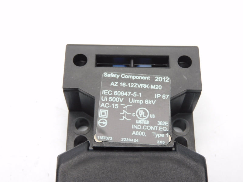 SCHMERSAL AZ16-12ZVRK-M20 1157373 500V (NO KEY) NSMP