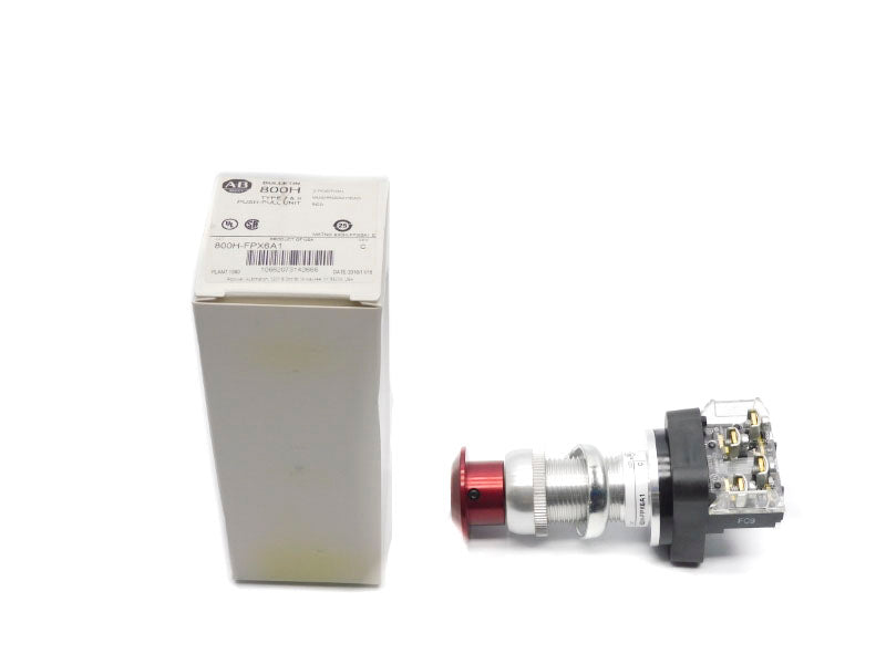 ALLEN BRADLEY 800H-FPX6A1 SER. C (WH) NSMP