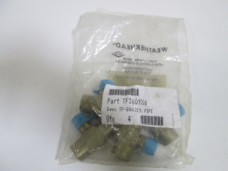 LOT OF 4 WEATHERHEAD TF3609X6 NSMP