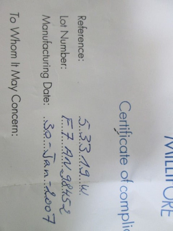 MILLIPORE 5331GW NSNP
