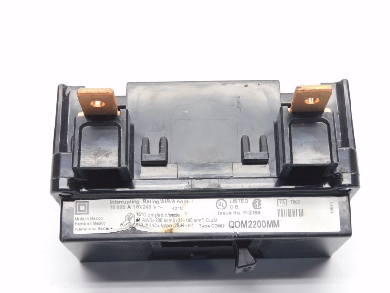 SQUARE D QOM2200MM 120/240V 200A UNMP