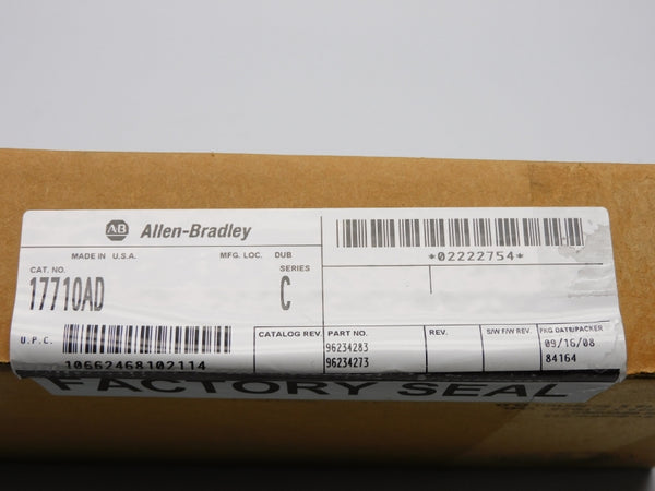 ALLEN BRADLEY 1771-OAD SER. C DATE: 2008 NSFS