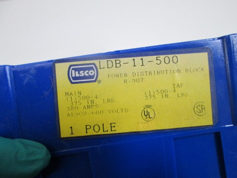 ILSCO POWER DISTRIBUTION  BLOCK LDB-11-500 NSMP