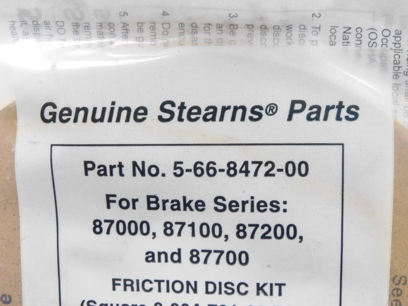 STEARNS 5-66-8472-00 NSMP