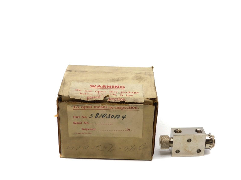 VALVE 581030A4 NSMP